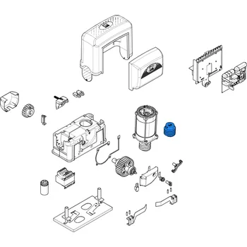 Pohon brány Came 119RIY021 šnek motoru pro BK, BKE, AGS