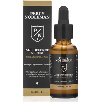 Pleťový krém Percy Nobleman Age Defence Serum Pánské pleťové sérum proti známkám stárnutí, 30 ml