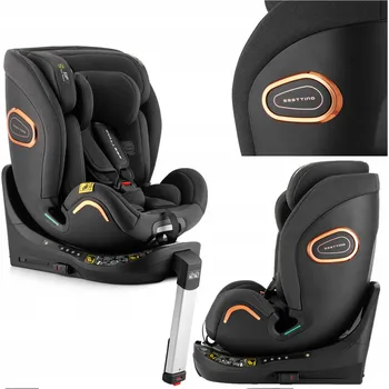 Autosedačka Dětská autosedačka Sesttino Shiver Black i-Size 0-36 kg ISOFIX 360°