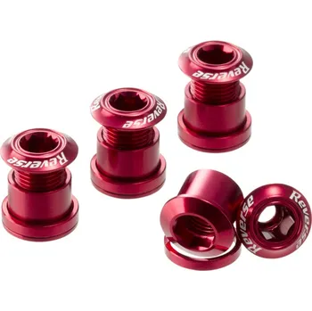 Zabezpečení domácnosti Šrouby do převodníku Reverse Alloy 7 mm, 4 ks Barva: Red