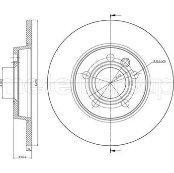 Brzdový kotouč Brzdový kotouč CIFAM (800-657)