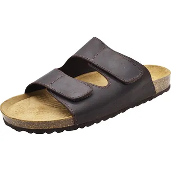 Pánské pantofle Pánské zdravotní pantofle REGA 28-12828 hnědá vel. 44