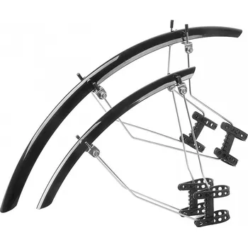 Příslušenství pro cyklistiku blatníky M-WAVE 28" silniční 33mm černé 385061