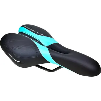 Sedlo na kolo sedlo DDK D3166 černo-tyrkysové