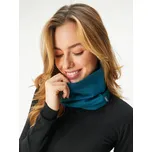 unuo Dámský nákrčník z teplákoviny Basic, Tm. Petrolejová Velikost: Dámská