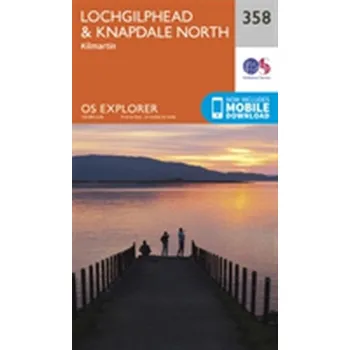 Encyklopedie Lochgilphead and Knapdale North - Ordnance Survey [EN] (2015, Skládaná mapa, Ordnance Survey)