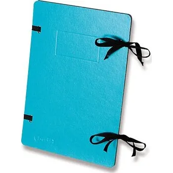 Emba spisové desky s tkanicí - A4, Emba tyrkysové 543858