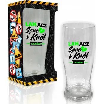 Sklenice Sklenice na pivo - Lamač Srdcí a Král Líků
