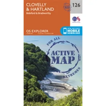 Encyklopedie Clovelly and Hartland - Ordnance Survey