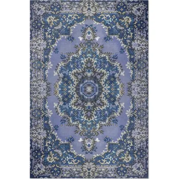 Obraz Módní vinylový Koberec do interiéru, tradiční blízkovýchodní světle modrá, 60x90 cm