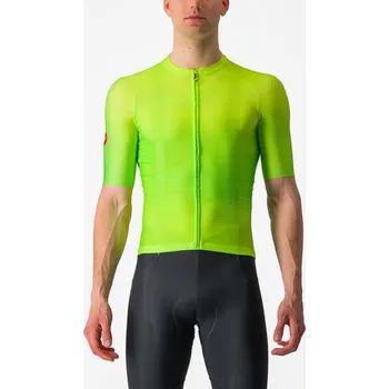 cyklistický dres CASTELLI dres kr.r.Aero Race 6.0 pánský el.lime Varianta: L