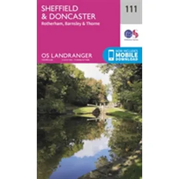 Encyklopedie Sheffield & Doncaster, Rotherham, Barnsley & Thorne - Ordnance Survey [EN] (2016, Skládaná mapa, Ordnance Survey)