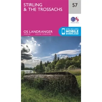 Encyklopedie Stirling & the Trossachs - Ordnance Survey [EN] (2016, Skládaná mapa, Ordnance Survey)