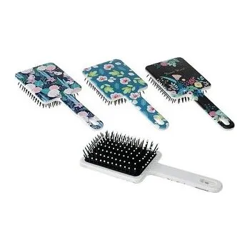 Nestandardní parfém Szczotka do włosów plastikowa Kwiaty MIX