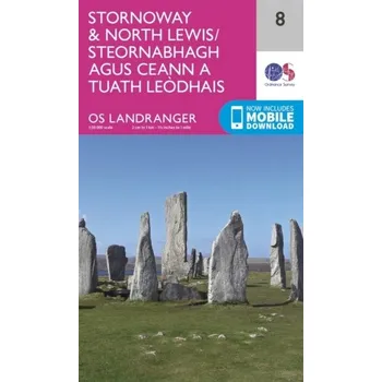 Encyklopedie Stornoway & North Lewis - Ordnance Survey [EN] (2016, Skládaná mapa, Ordnance Survey)