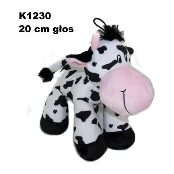 plyšák Krowa z głosem 20cm