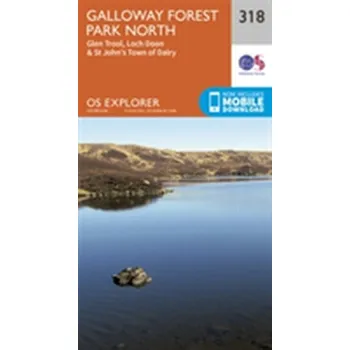 Encyklopedie Galloway Forest Park North - Ordnance Survey [EN] (2015, Skládaná mapa, Ordnance Survey)