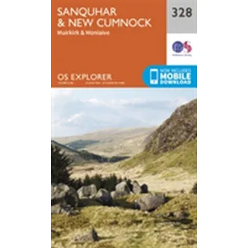 Encyklopedie Sanquhar and New Cumnock - Ordnance Survey [EN] (2015, Skládaná mapa, Ordnance Survey)