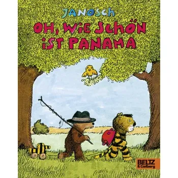 Oh, wie schön ist Panama - Janosch [DE] (2018, Kartonová knížka, Beltz)