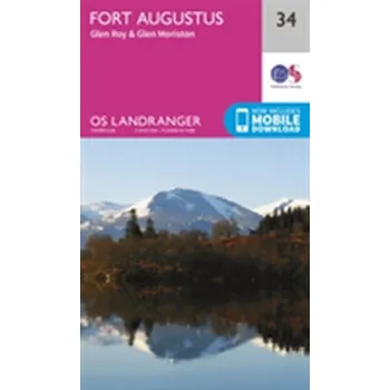 Encyklopedie Fort Augustus, Glen Roy & Glen Moriston - Ordnance Survey [EN] (2016, Skládaná mapa, Ordnance Survey)