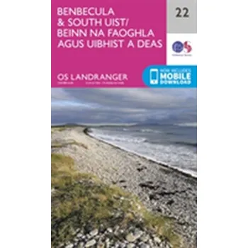Encyklopedie Benbecula & South Uist - Ordnance Survey [EN] (2016, Skládaná mapa, Ordnance Survey)