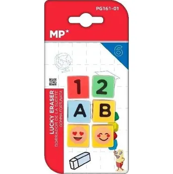 Set školních potřeb Gumka do ścierania 6szt (pl, 2000, MP Main Paper)
