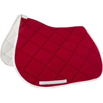 EQUESTRO Dečka podsedlová GP Equestro, všestranná, wine/white PONY
