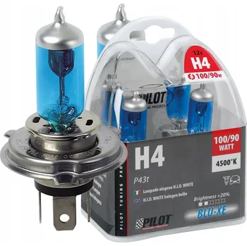 Autožárovka Xenonové žárovky H4 12V 100/90W P43t 2 kusy BOX