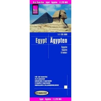 Cestování Reise Know-How Landkarte Ägypten / Egypt / Egypte / Egipto: World Mapping Project. Reißfest, wasserfest – Reise Know-How Verlag Peter Rump (DE)