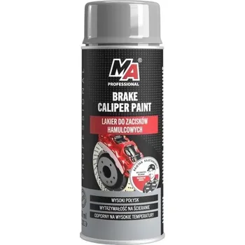 Lak na brzdové třmeny stříbrný 400 ml / Brake Caliper Spray Silver / Moje Auto Professional MOJE AUTO