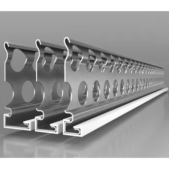 Stavební profil LIKOV s.r.o. LIKOV ukončovací profil s PVC hranou CATNIC PZE-UC 14mm 53x14 dl.3m (549.1430)