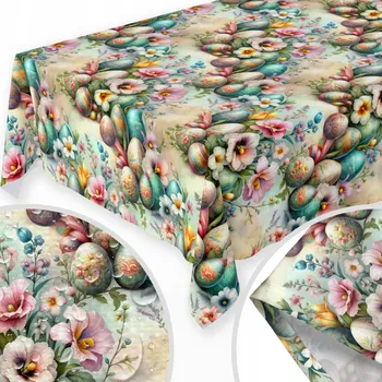 Prostěradlo UBRUS ODOLNÝ SKVRNÁM 140x200 HLADKÝ MATNÝ SILNÝ Velikonoce 388