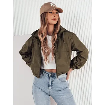 Tmavá khaki krátká bunda GRAUS TY4223 Velikost: S