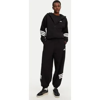 adidas Teplákové kalhoty Future Icons 3-Stripes Parachute JE0141 Černá Loose Fit S