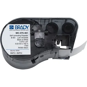 Pásek do tiskárny Brady MC-375-461-AW / 143284, Labelmaker Labels, 9.53 mm x 7.62 m