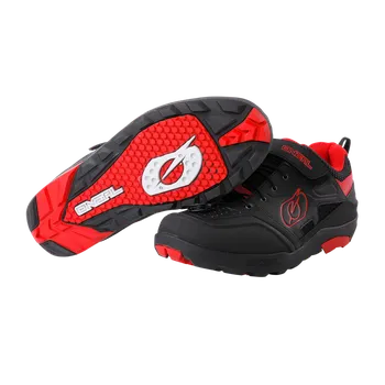 Moto obuv Boty O´Neal Traverse Flat black/red Varianta: 36