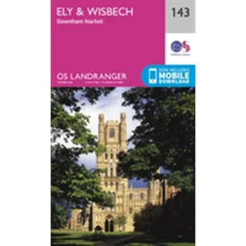 Encyklopedie Ely & Wisbech, Downham Market - Ordnance Survey [EN] (2016, Skládaná mapa, Ordnance Survey)