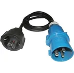 Kabel Carbest pro redukci CEE zástrčky na Schuko zásuvku délka 0,4 m