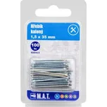 hřebík kalený 35x1,5mm Zn (100ks)
