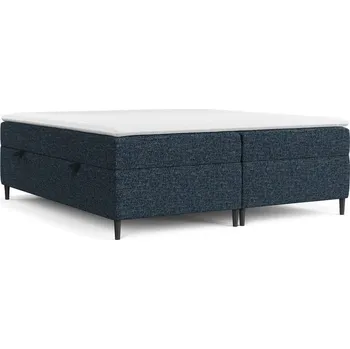 Postel Tmavě modrá boxspring postel s úložným prostorem 140x200 cm Araya – Maison de Rêve ID_1662114