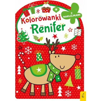 První čtění Renifer. Kolorowanka z wykrojnikiem - opracowanie zbiorowe