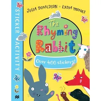 První čtění The Rhyming Rabbit Sticker Book - Julia Donaldson [EN] (2017, Brožovaná, Pan Macmillan)