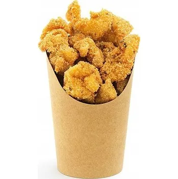 Jednorázové nádobí Kelímek/nádoba na wrap/tortillu/hranolky 350ml, 65ks