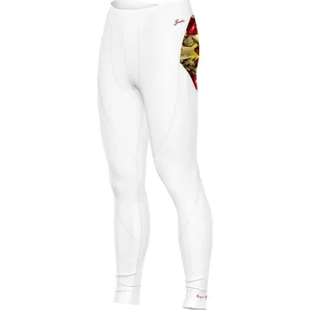 Pánské termo spodky Pánské funkční spodky dlouhé IRON MAN bílá Bamboo Thermo - Žlutá / XXL