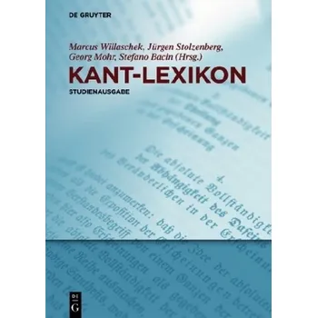 Kant-Lexikon - Willaschek, Marcus [DE] (2017, Brožovaná / brožovaná, De Gruyter)