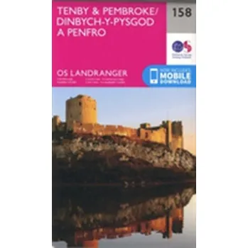 Encyklopedie Tenby & Pembroke - Ordnance Survey [EN] (2016, Skládaná mapa, Ordnance Survey)