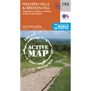Encyklopedie Malvern Hills and Bredon Hill - Ordnance Survey