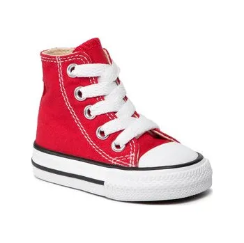 Pánská obuv Plátěnky Converse Inft Chuck Taylor All Star Hi 7J232C Červená 21