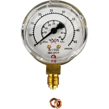 Příslušenství ke svářečce GCE Manometr Ø 63mm - 0-32 l/min