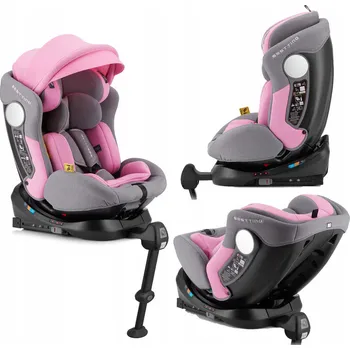 Autosedačka Dětská autosedačka Sesttino Hexagon Pro Pink i-Size 0-36 kg ISOFIX 360°